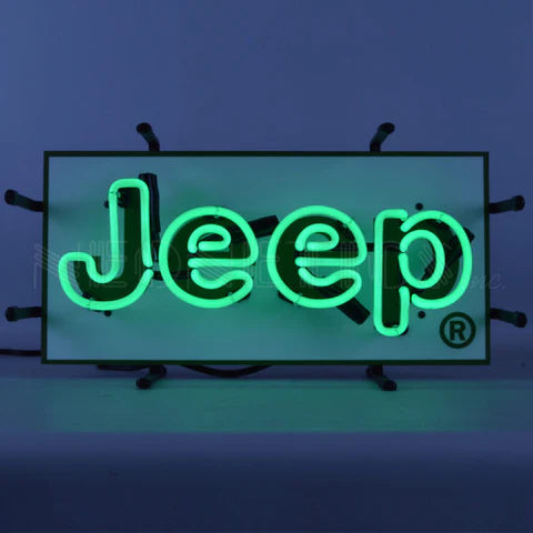 JEEP GREEN JUNIOR NEON SIGN
