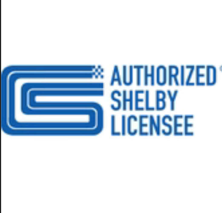 Shelby GT 350 Red and Blue "Gas Cap" Metal Sign