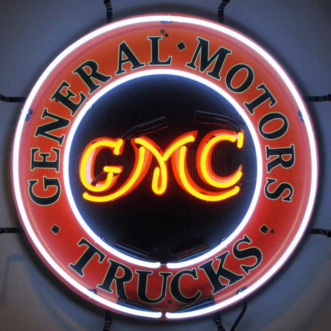 GMC Truck NEON with backing