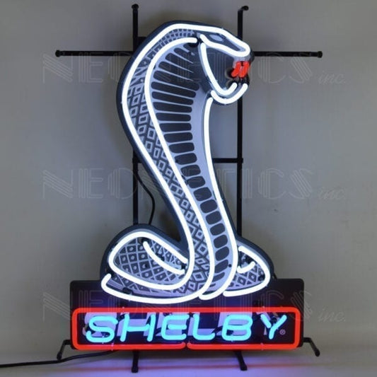 FORD – SHELBY COBRA SHAPED EMBLEM NEON SIGN