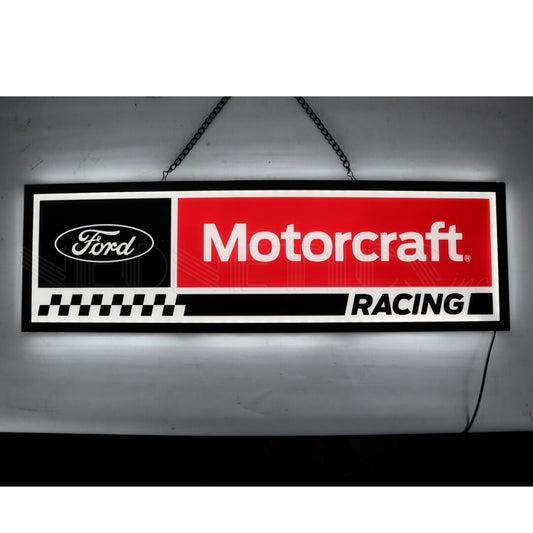 FORD MOTORCRAFT RACING SLIM LINE LED SIGN