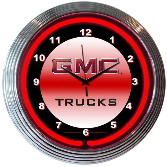 GMC NEON CLOCK
