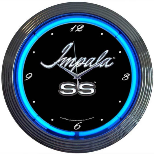 GM – IMPALA NEON CLOCK