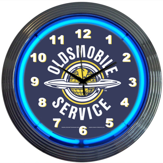 OLDSMOBILE NEON CLOCK