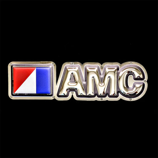 AMC logo metal sign