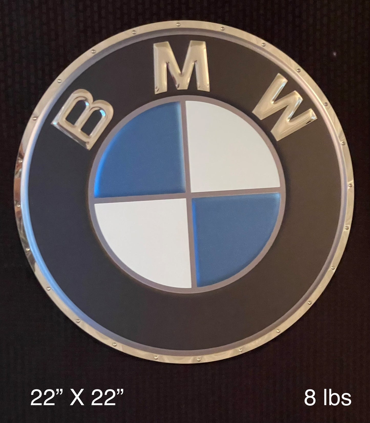 BMW Badge Metal Sign