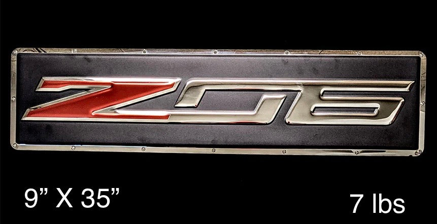 Corvette C7 Z06 Metal Sign