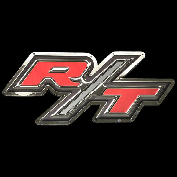 Rt Dodge Logo R/T Grille Emblem Inlay Decals Dodge Challenger R/T