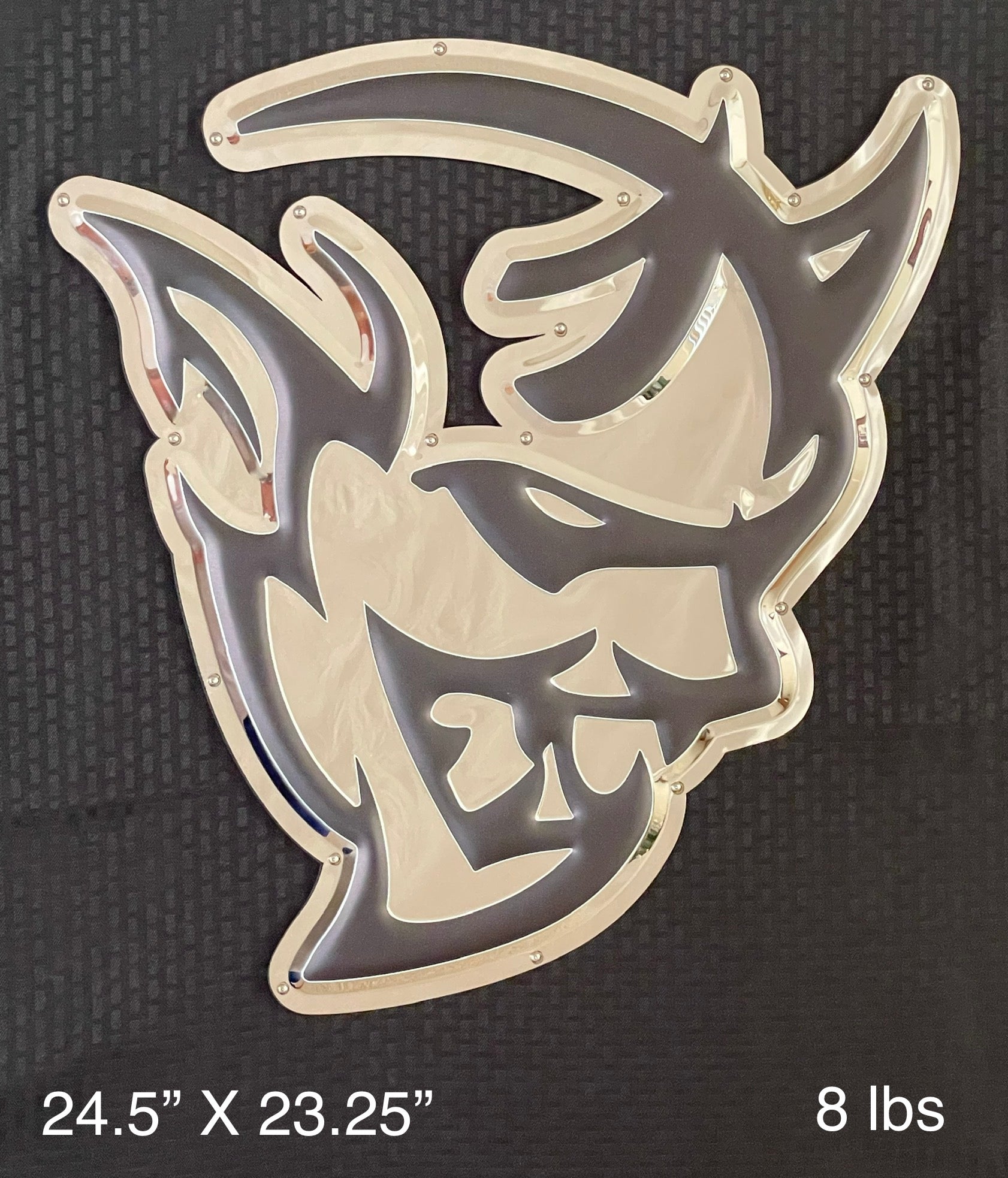 Dodge Demon Metal Sign – GearHeads Wall Decor
