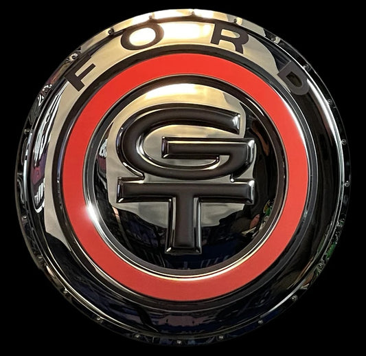 Ford GT Torino Grille Badge Round