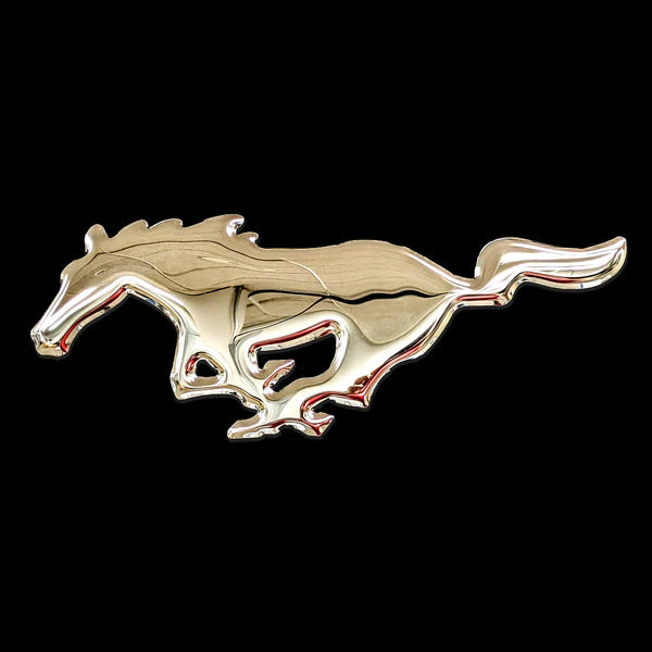 Ford Mustang Horse Emblem Metal Sign