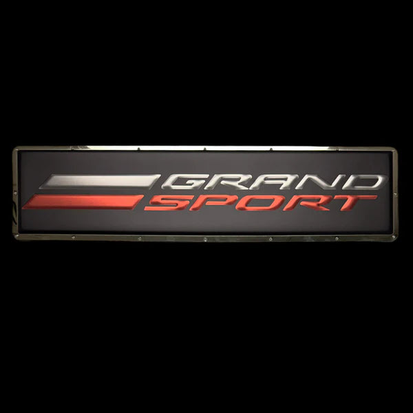 Corvette C7 Grand Sport Metal Sign