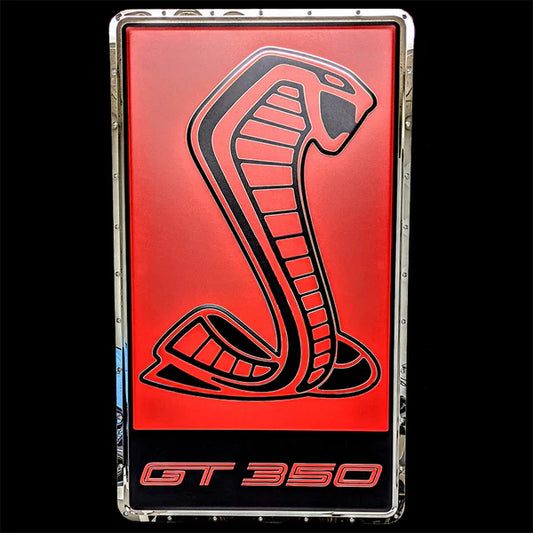 Shelby GT350R Badge Metal Sign