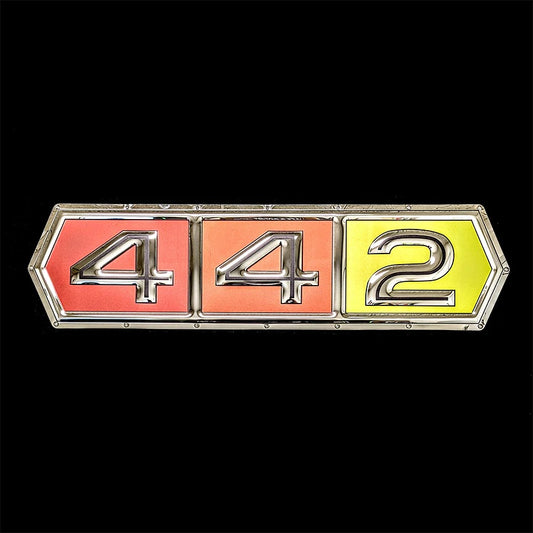 Oldsmobile 442 Badge Metal Sign