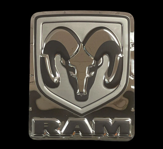 Ram Truck Metal Sign