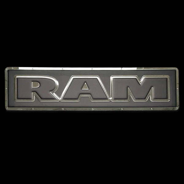 Ram Script Metal Sign – GearHeads Wall Decor