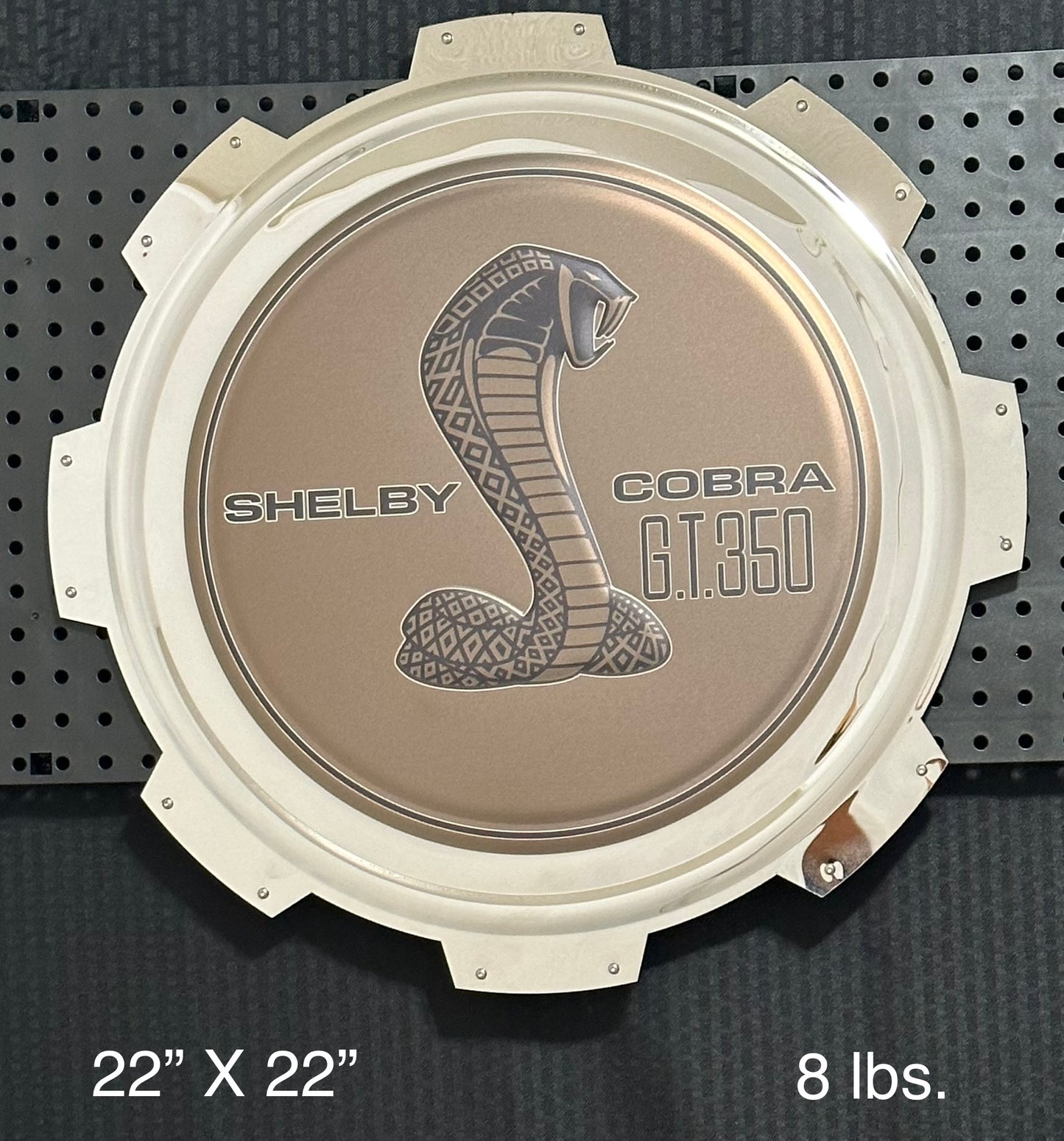 Shelby GT 350 "Gas Cap" Metal Sign