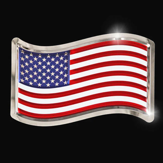American Flag Metal Sign Small