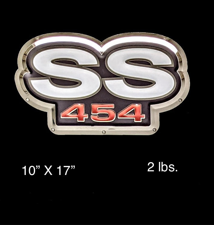 Chevrolet Super Sport 454 Badge Metal Sign